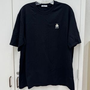 SPAO 100% Cotton Men’s Black Graphic T-Shirt Size M